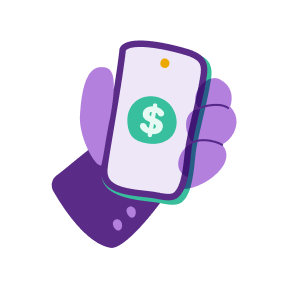Un celular Android con tecnología NFC
