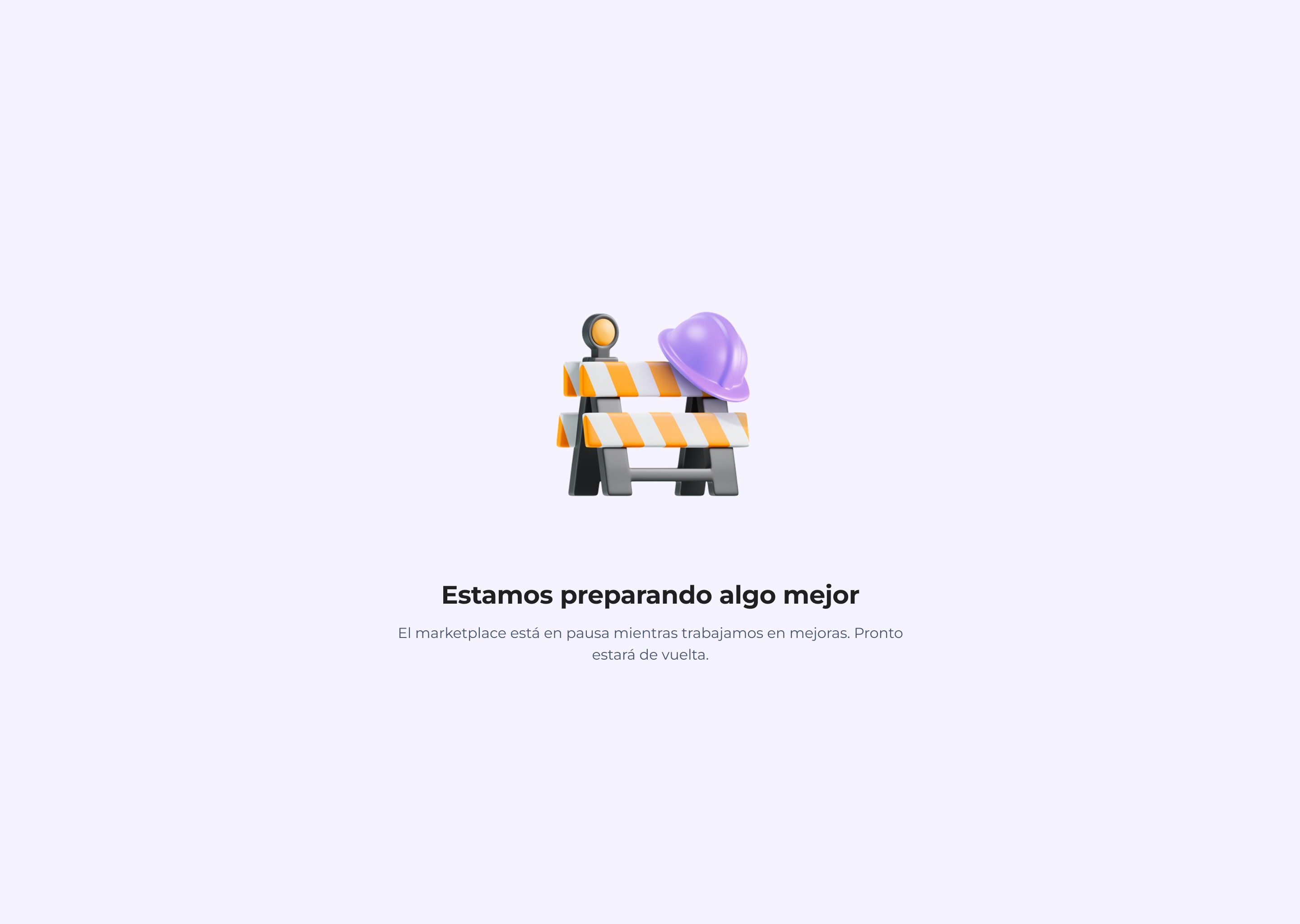 Fuera de servicio